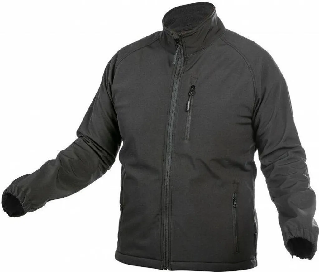 Veste Softshell Respirante et Déperlante Noire Taille XXXL Modèle Biese