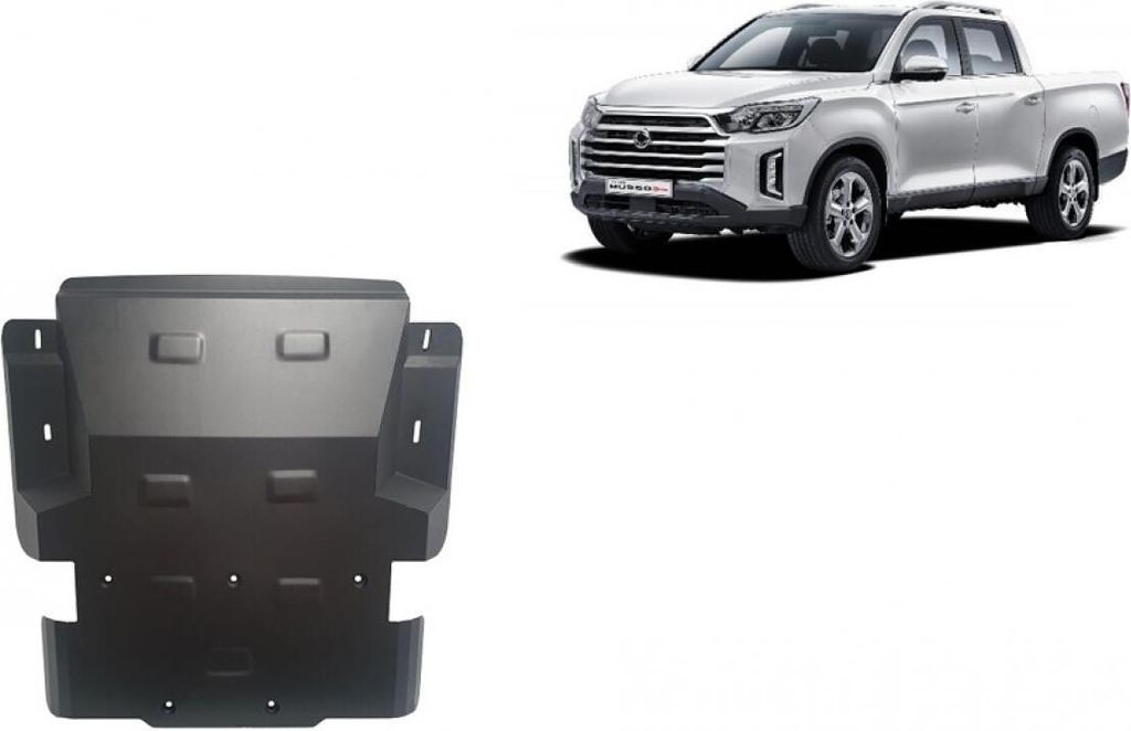 Oceľový ochranný kryt podvozku pre motor Ssangyong Musso Obrázok produktu 