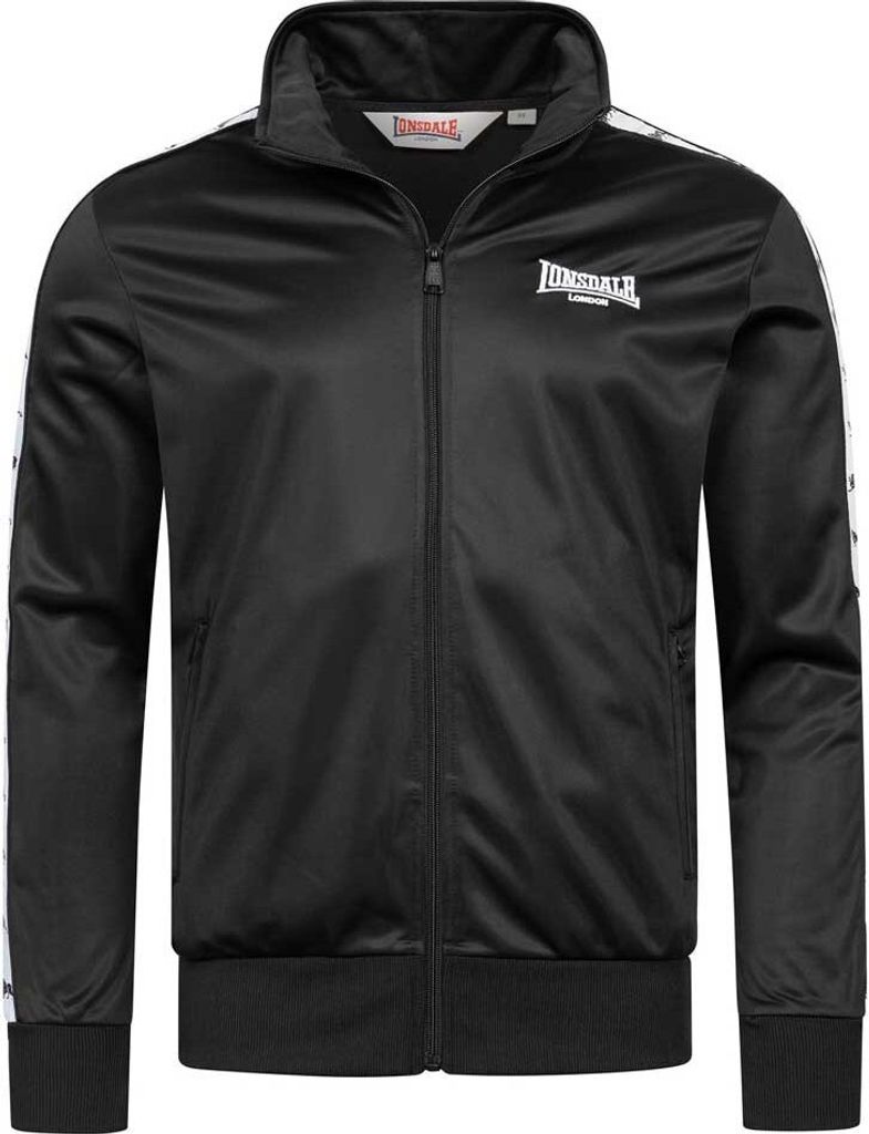 Lonsdale Wyberton Trainingsanzug Schwarz M Mann Schwarz M Produktbild 8