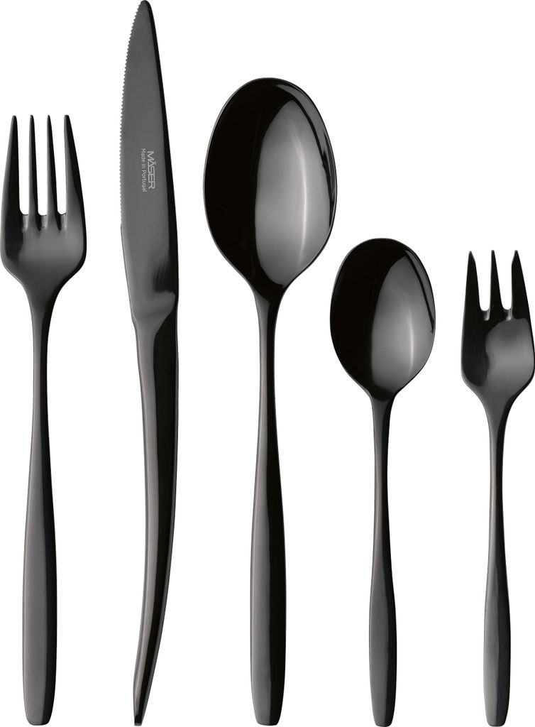 Besteck-Set, Edelstahl Besteck-Set, Edelstahl Nigran Mäser