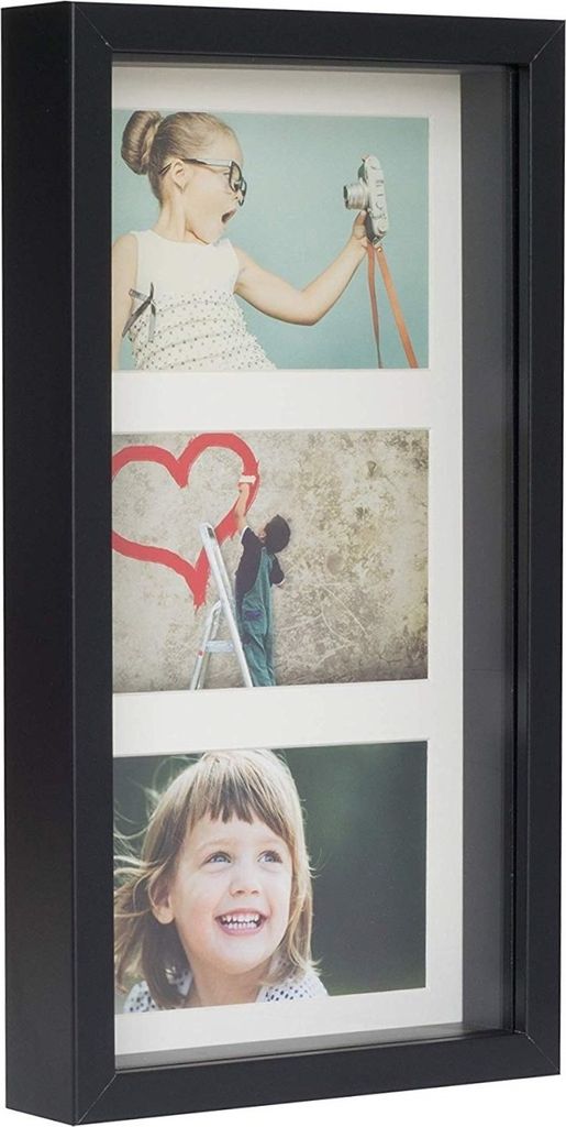 BD ART 18x35 cm 3D Box Mehrfach Bilderrahmen, Produktbild 1