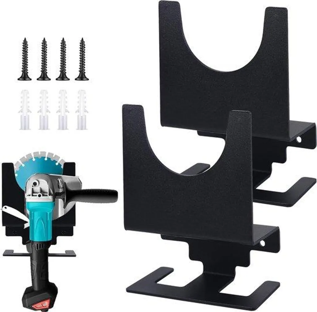 Organisateur mural pour atelier - Support inox pour outils et câbles 2x