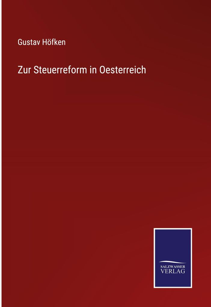 Zur Steuerreform in Oesterreich
