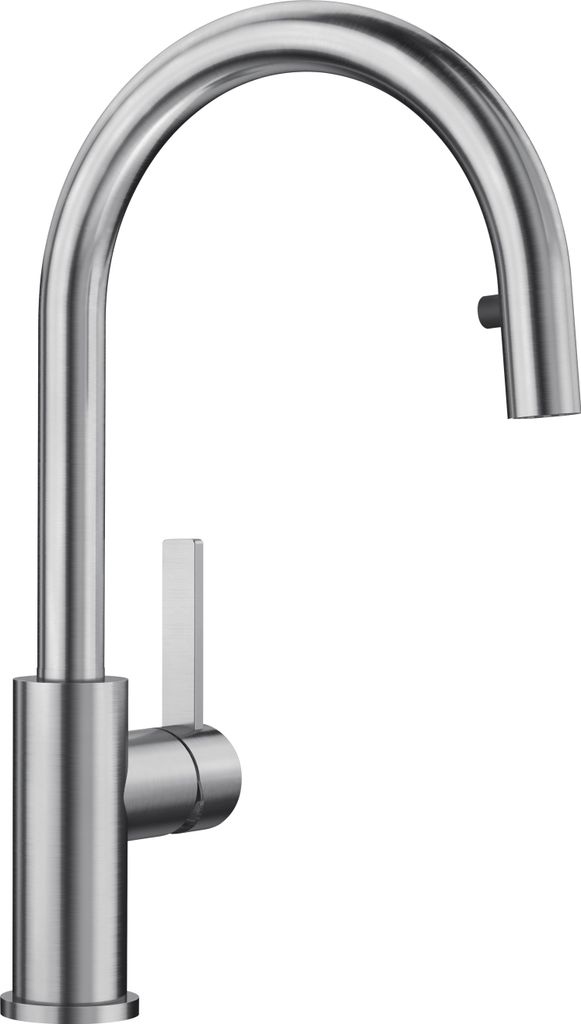 BLANCO CANDOR-S Armatur / Chrom / Zugauslauf / Hochdruck Produktbild 