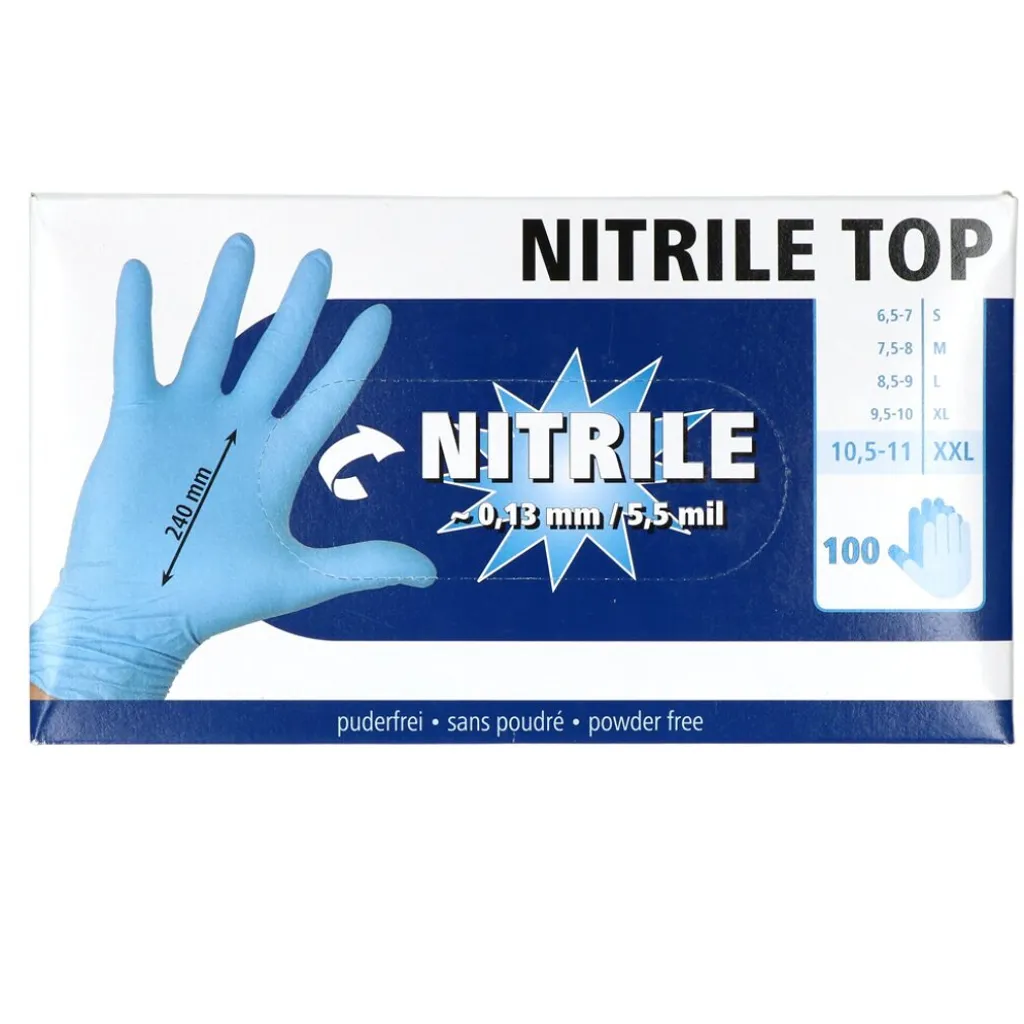 Mungitura Senza Sforzo: Guanti XXL 10-11 in Nitrile per Mani Grandi