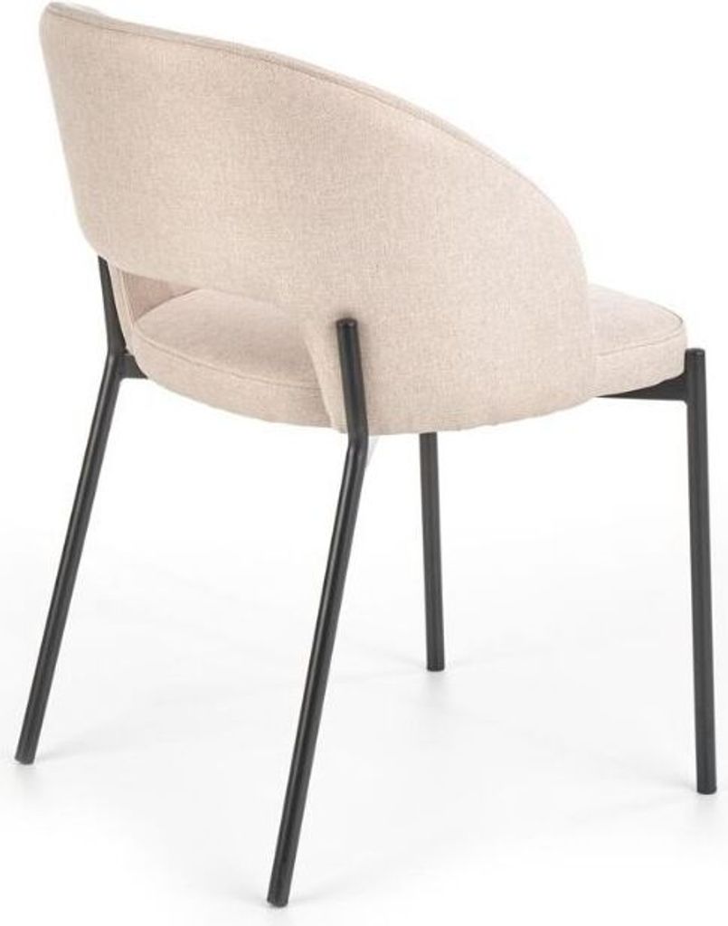 Halmar Essensstuhl K373 - beige / schwarz Produktbild 3