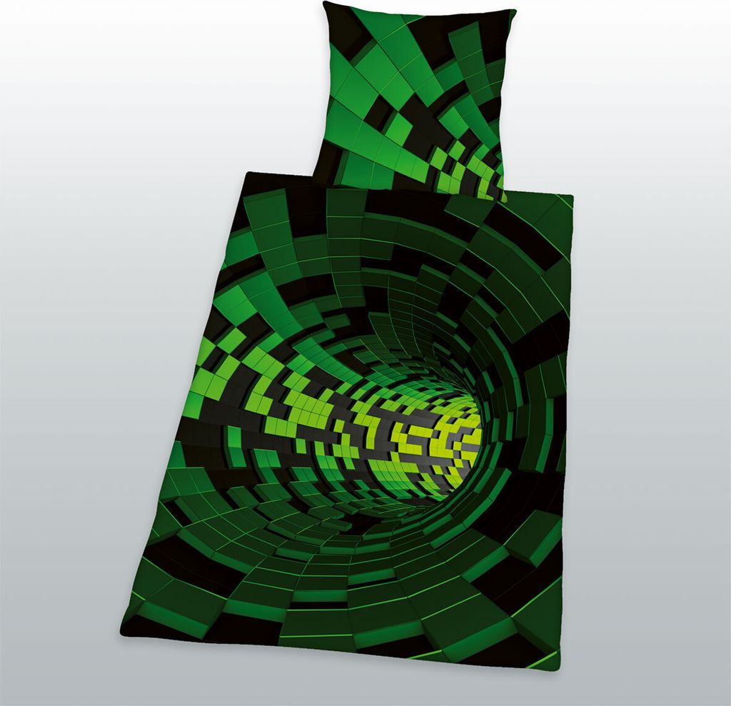 3D Effekt Bettwäsche