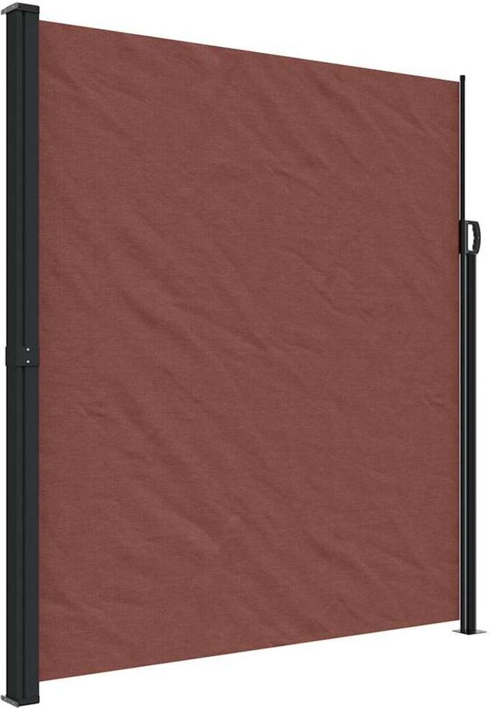 vidaXL Seitenmarkise Ausziehbar Braun 220x600 cm Produktbild 