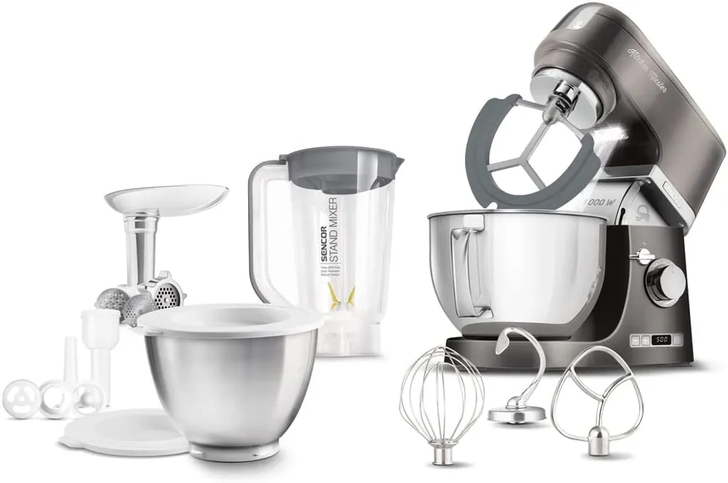 Sencor STM 7878BK Robot de cuisine 1000W 4,5L Noir Onyx Puissant