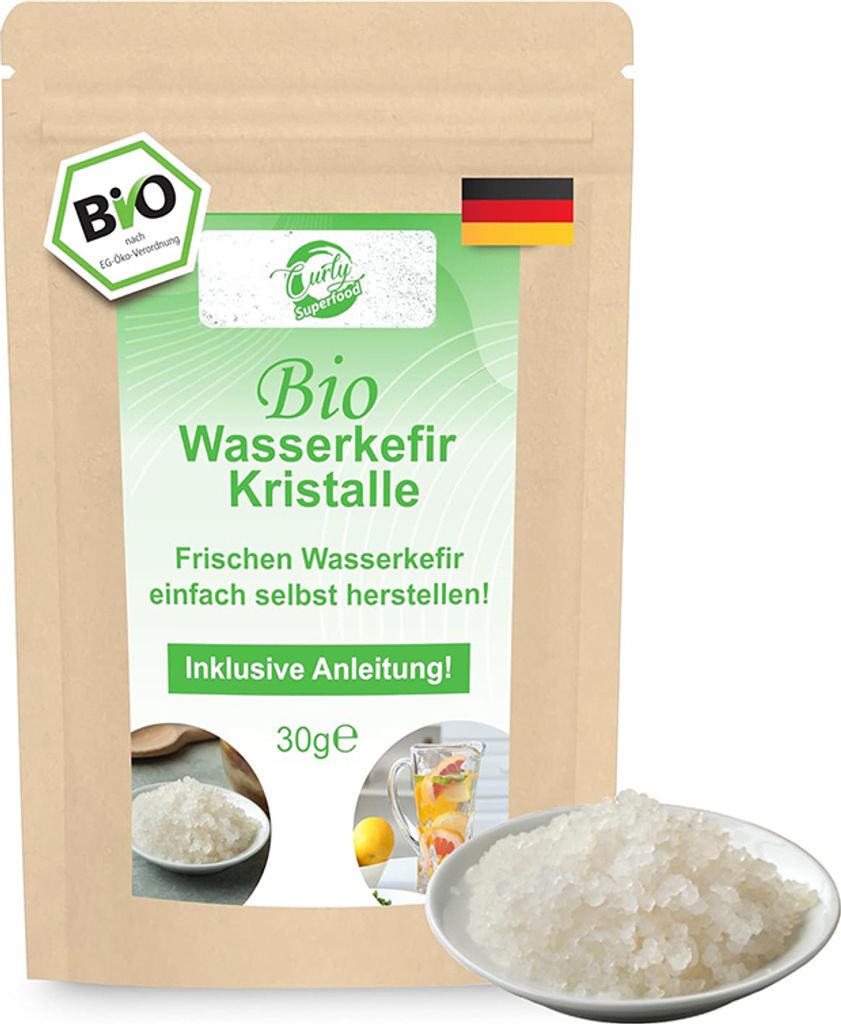 Wasserkefir Kristalle – Japankristalle 30g Produktbild 