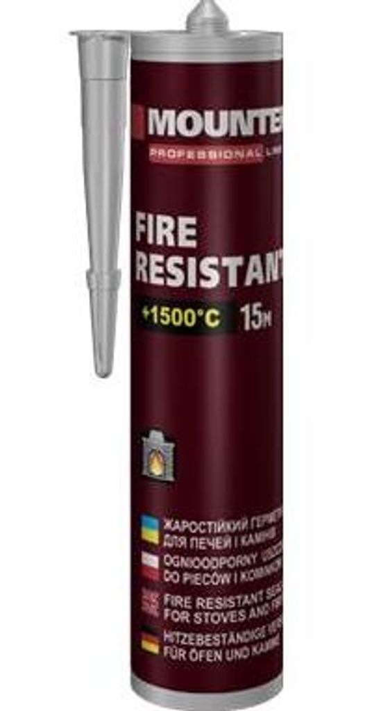 Feuerbeständiges Dichtungsmittel schwarz Produktbild 