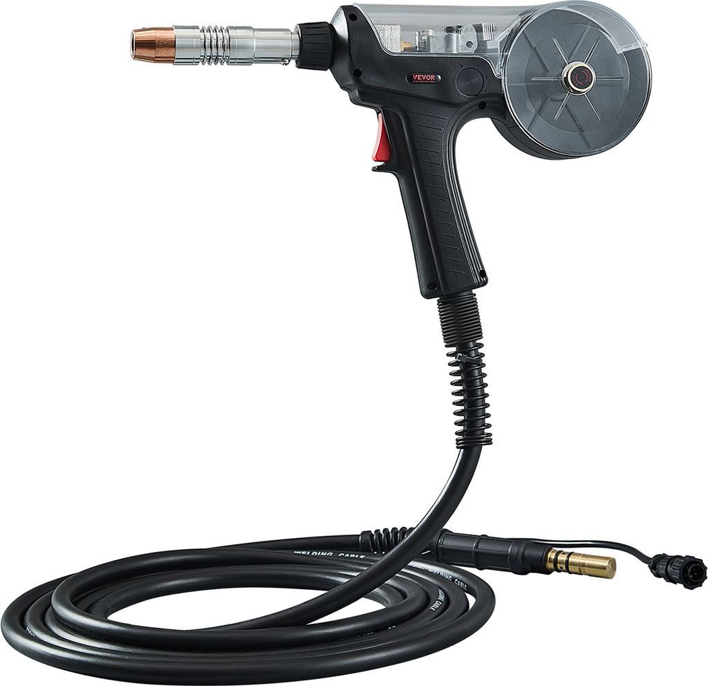 VEVOR 200-A-Schweißspulenpistole mit 6 m Kabel, kompatibel mit Hobart IronMan 240 Mig-Schweißgeräten, geeignet für 0,0762 und 0,0889 cm Flussmi...
