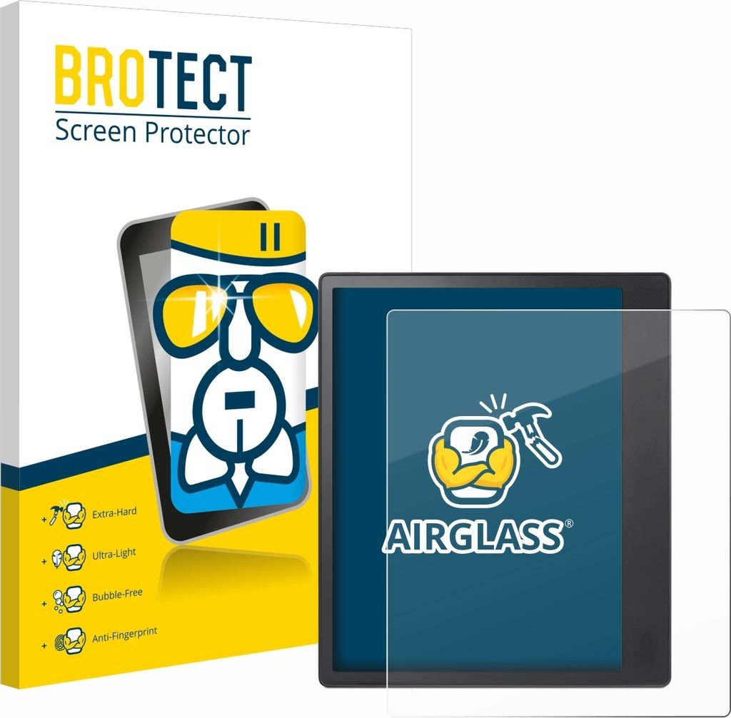 BROTECT Schutzglas für Kobo Elipsa 2E Schutzfolie Panzer Folie Glas Display Schutz klar
