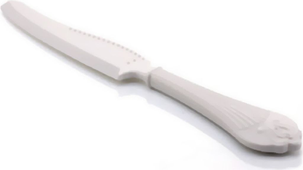 1 Kuchenmesser, weiß