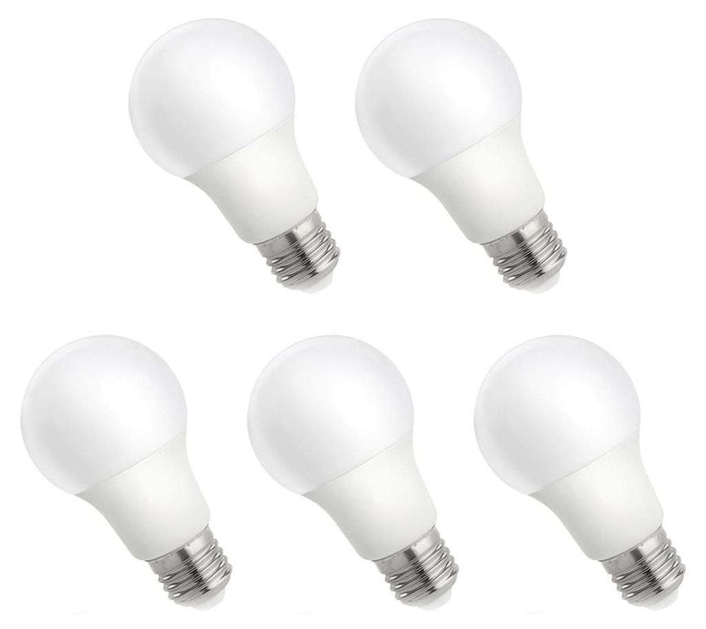 Spectrum E27 LED Lampe 7W 610lm 4000K Neutralweiß 230V 5 Stück