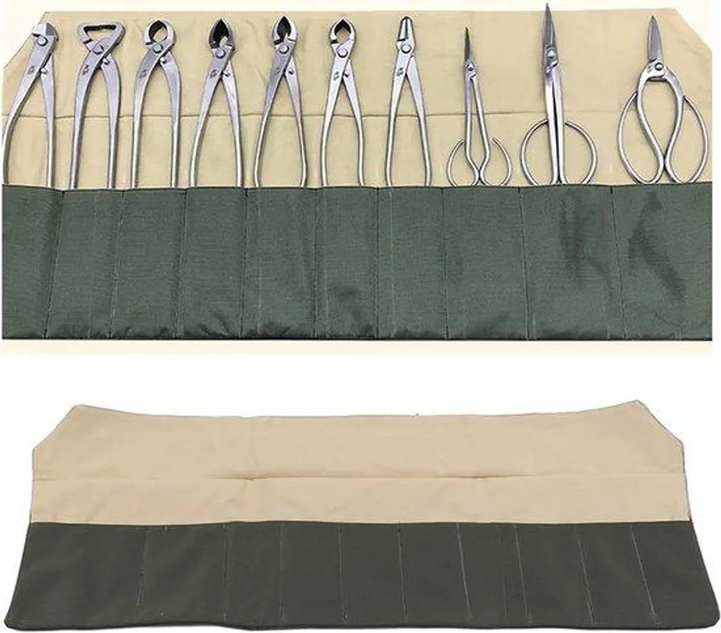 Sacoche de rangement pour outils étanche et compacte en toile noire