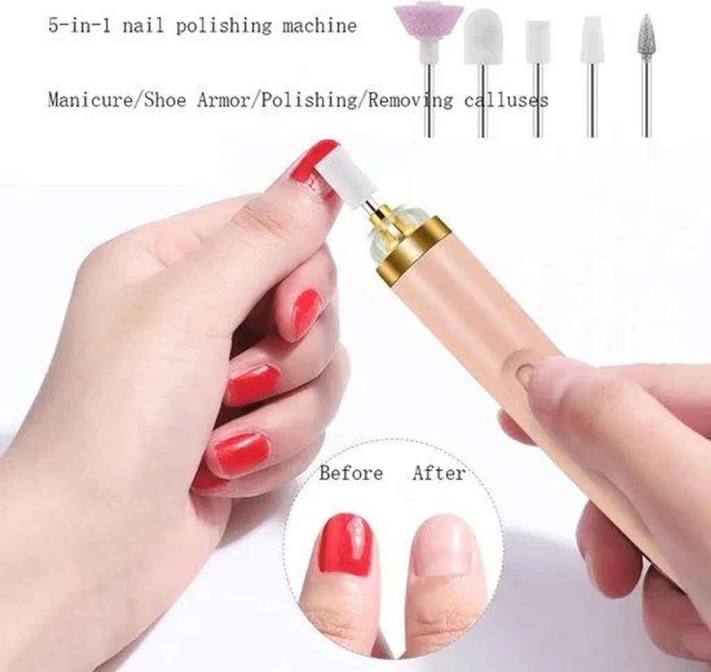Lime à ongles pédicure double face à grain moyen pour soins personnels