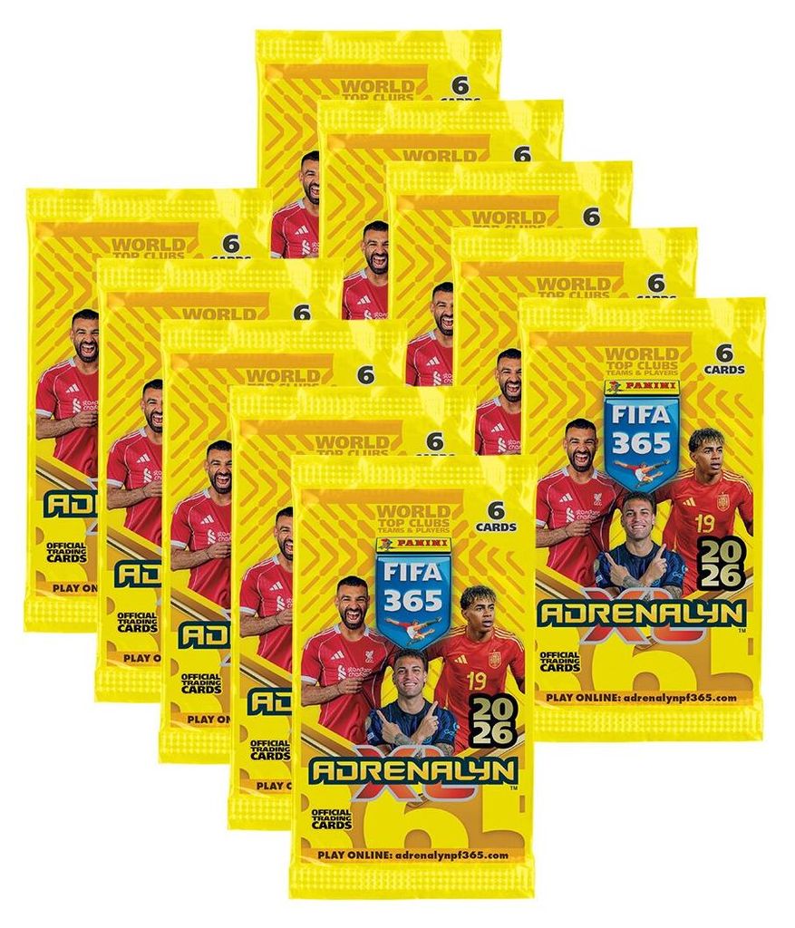 FIFA 365 Adrenalyn XL 2026 Trading Cards - 10 Booster Produktbild 