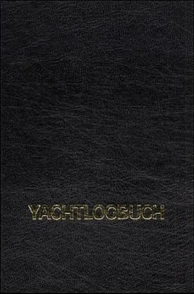 Livre de bord nautique Yachtlogbuch Format A4 pour navigation de plaisance