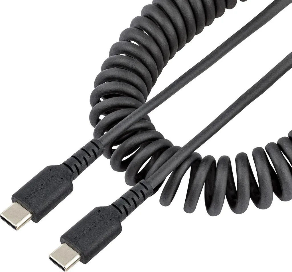 Cavo USB C Spiralato 50cm StarTech.com - Ricarica Rapida 60W Robusto