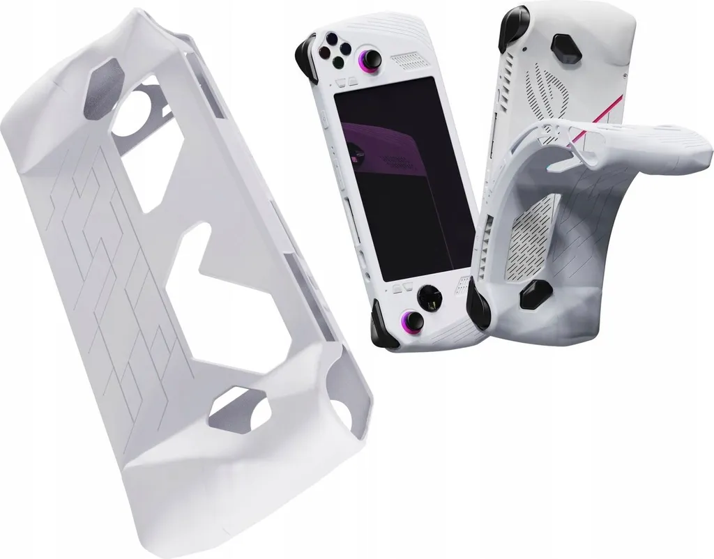 Protection silicone antidérapante Asus ROG Ally JYS-RA006 Blanche