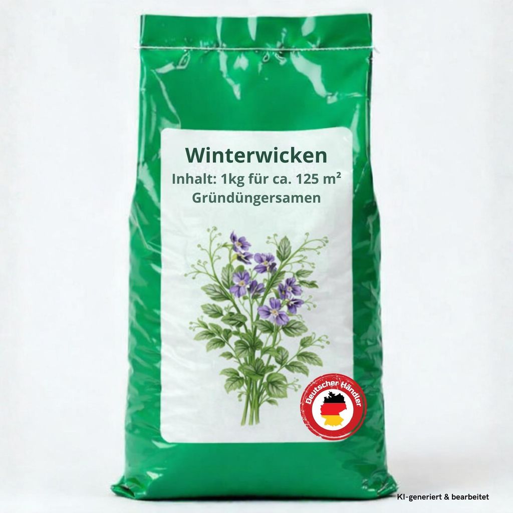 Samenshop24® Winterwicken, vicia villosa, Inhalt: 1kg für Produktbild 