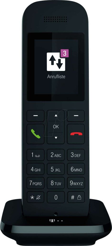 Telekom Speedphone 12 pevný telefón čierny bezdrôtový Obrázok produktu