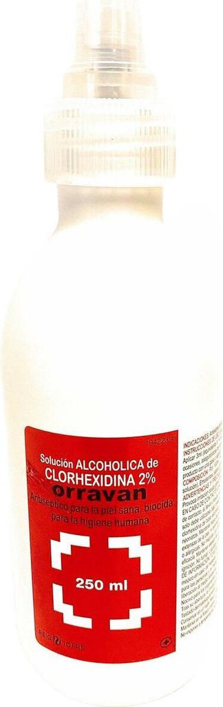 Clorhexidina 2% Spray 250ML - Solution de premiers secours Image du produit 