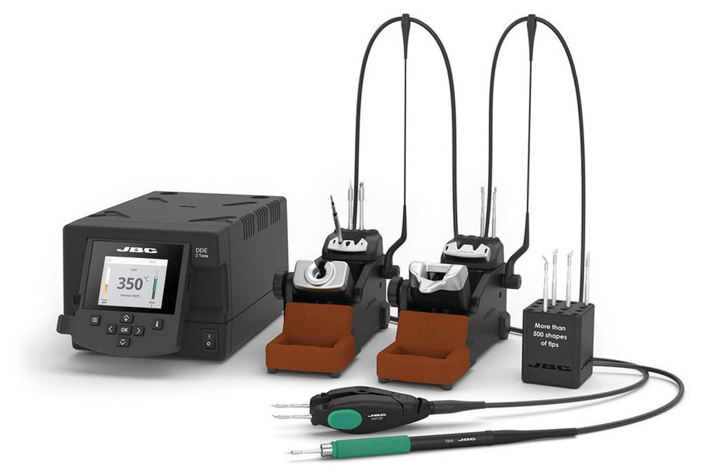JBC Digitale 2-Kanal-Station DDPE-2QD DDPE-2QD (Dualstation Entlöten)