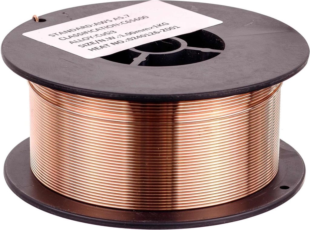 Filo di saldatura Cusi3 per saldatura, 1 kg, 0,8 mm D100 Immagine del prodotto 