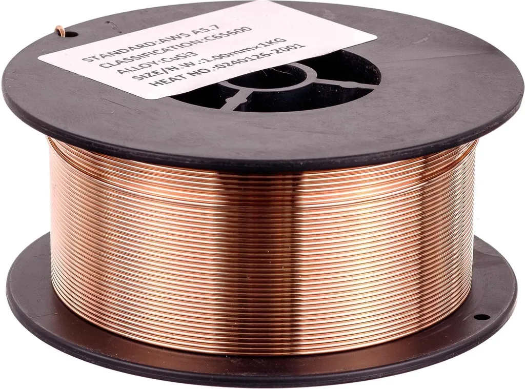 Bobina Filo CuSi3 0,8mm 1kg | Saldatura Professionale MIG per Zincato