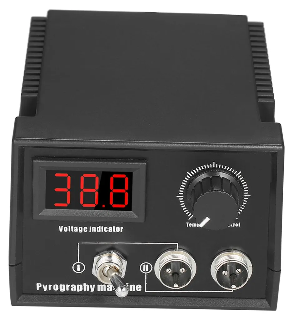 Kit Pirografia Professionale 60W 220V - Pirografo Legno 30 Pezzi - 2