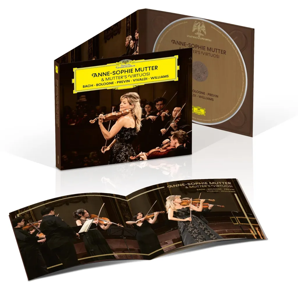 Anne-Sophie Mutter Bach Bologne Previn Vivaldi Williams CD Classique