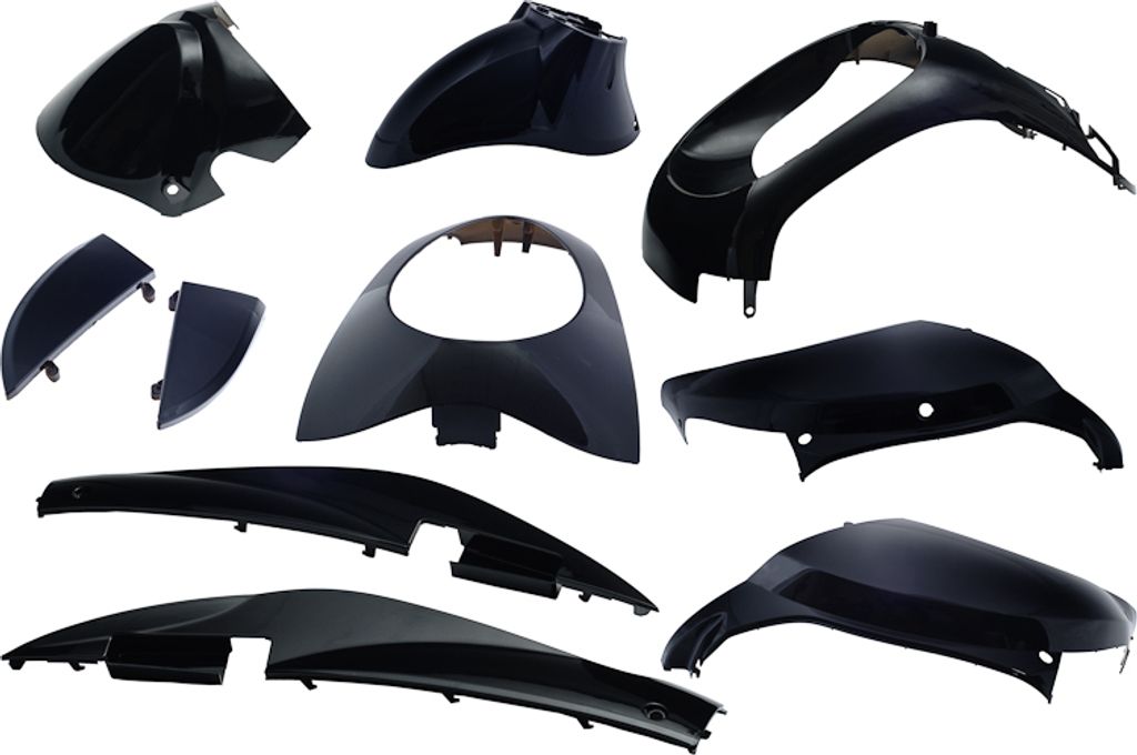 Rand Place 10 -Stück für Symmio - Black Metallic