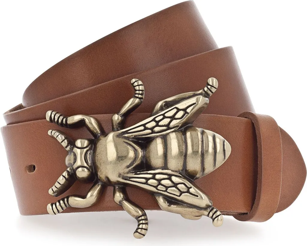 Cintura Vanzetti Pelle 40mm Cuoio Cognac - Resistente e Accorciabile