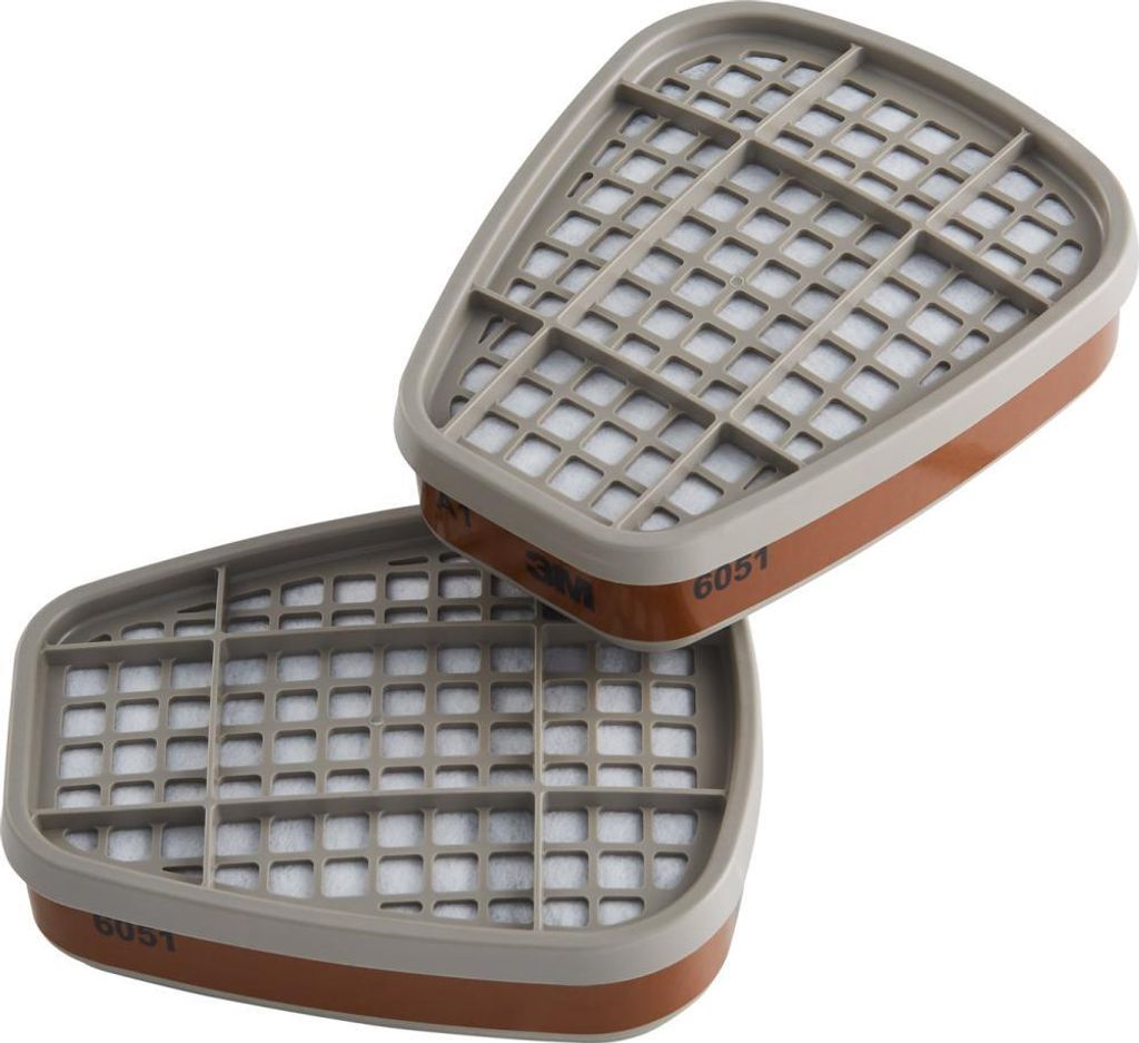 Filtro Gas E Vapore /2Pz 3M6051 Immagine del prodotto 