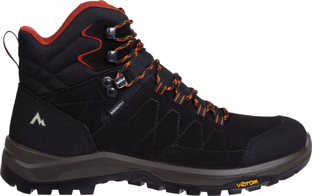 McKinley Herren Wander-Stiefel Magma IV MID AQX schwarz/orange schwarz/orange 44