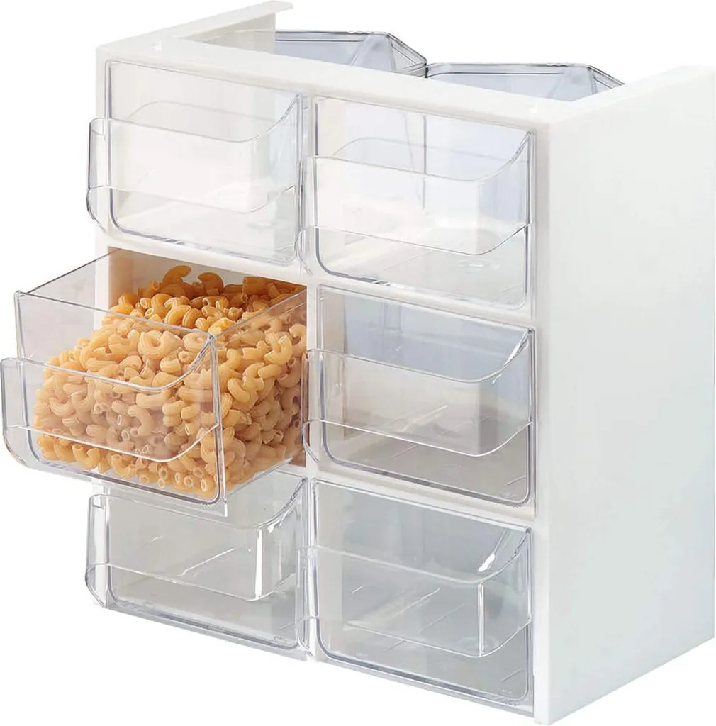 Organizer Cucina Westmark 78052240 Venezia Bianco | 6 Pezzi da 1L
