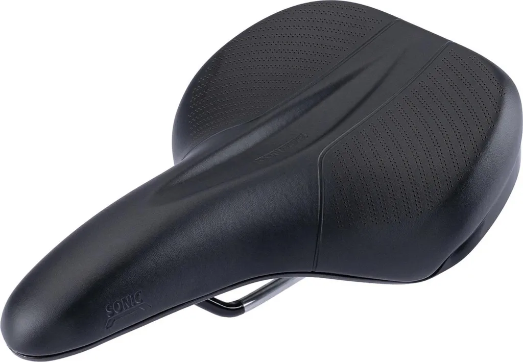 Selle CONTEC CT Sonic Trekking 270x180mm Airfoam Noire pour Vélo