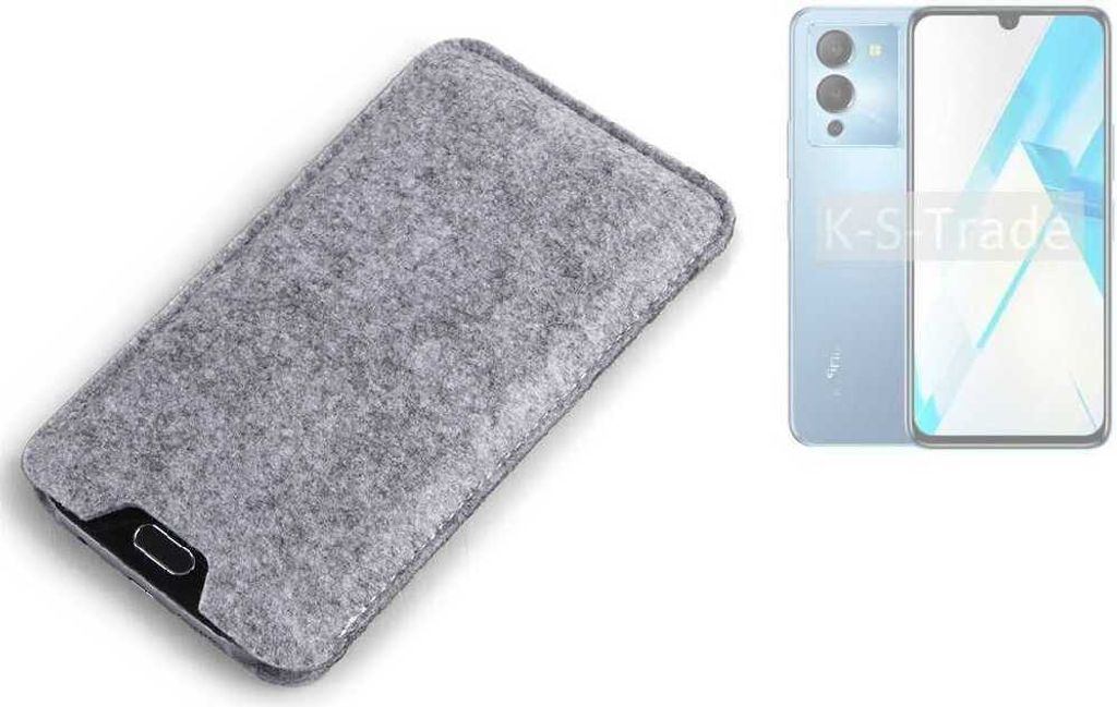 K-S-Trade Filz Handyhülle kompatibel mit Infinix Note 12 Produktbild 