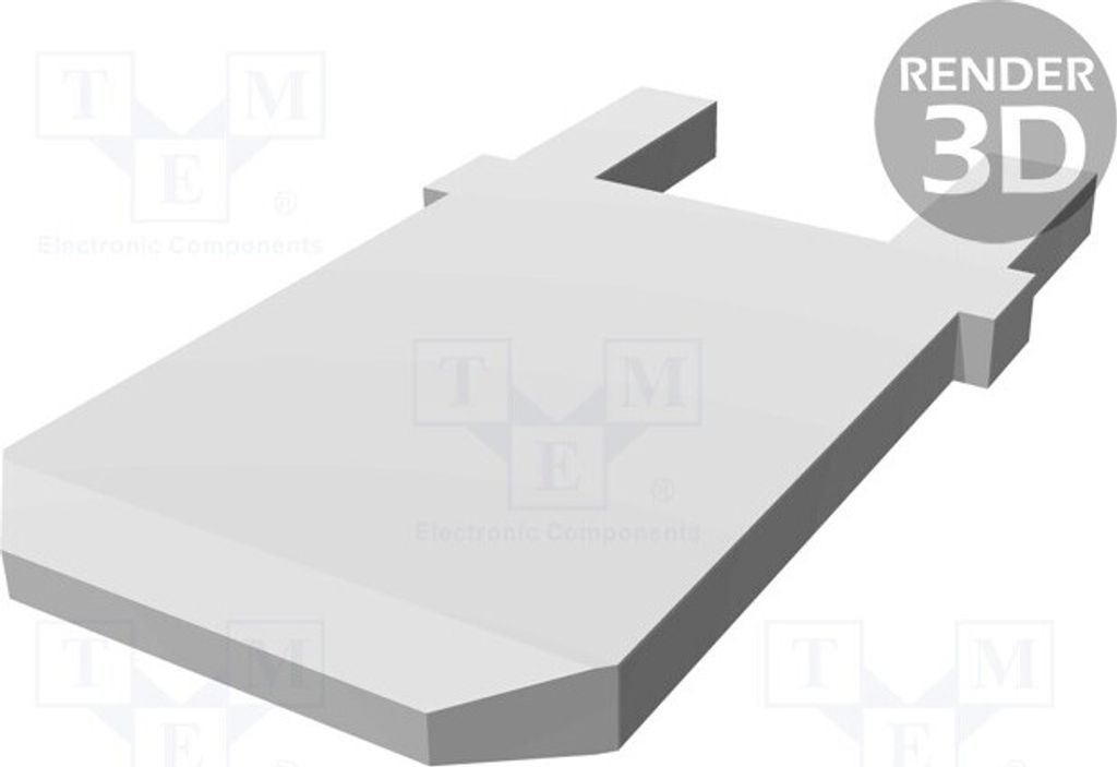 10x Verbinder: flach THT 6,3mm 0,8mm Messing männlich verzinnt 62650-1 -Lötanschlü