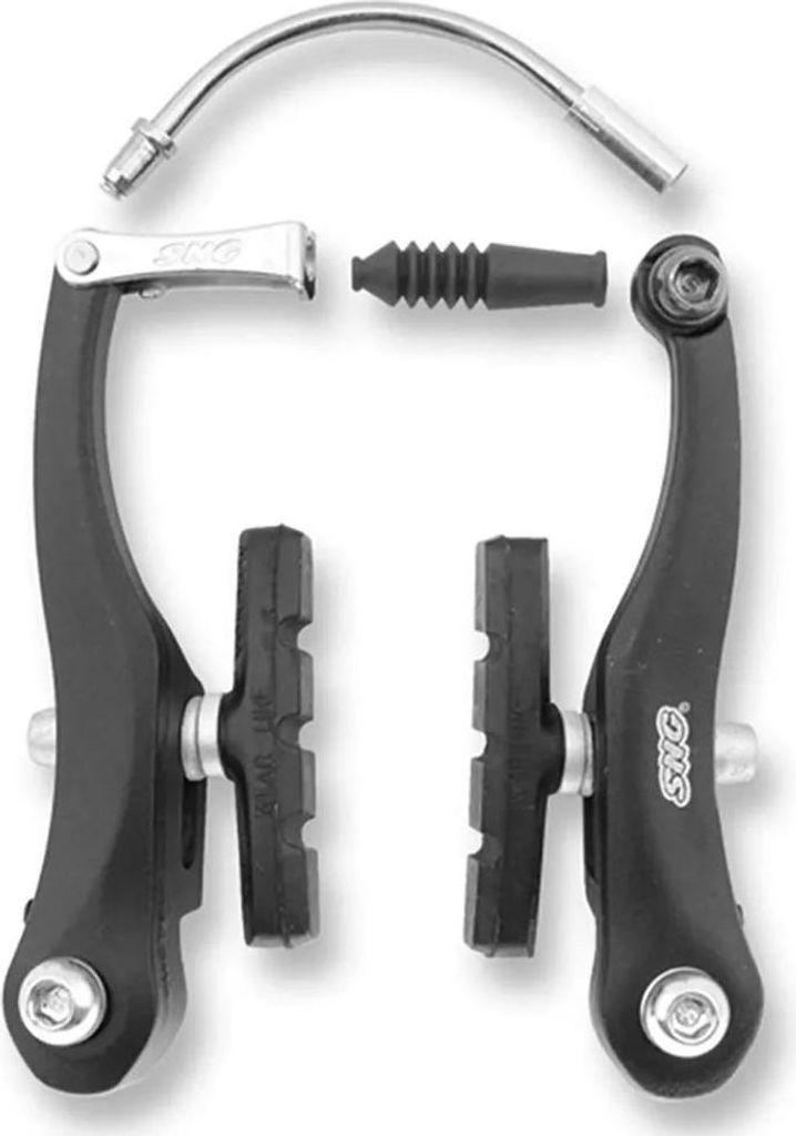 ALHONGA V-Bremsensatz Aluminium - Schwarz