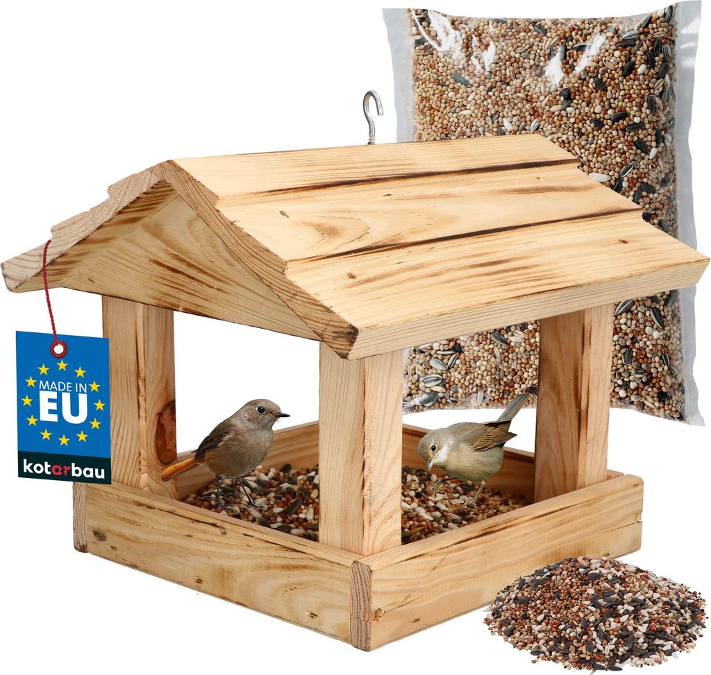 KOTARBAU® Vogelhaus zum Aufhängen 28 x 24,5 x 22 cm Produktbild 