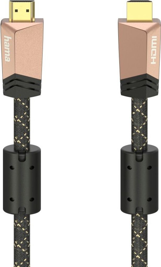 Hama 00205026 HDMI-Kabel 3 m HDMI Typ A (Standard) Schwarz, Rosa