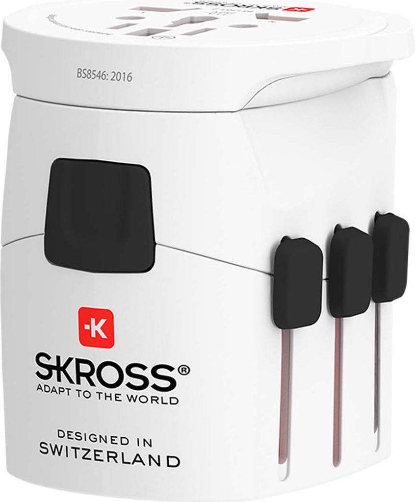 Skross PRO Light World Universal Reiseadapter, Weltweit