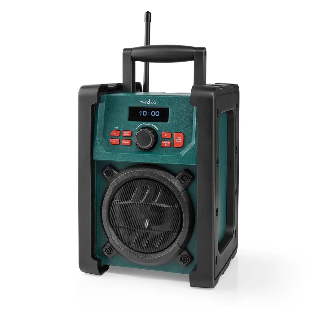 Radio Chantier Bluetooth pour Chantier et Extérieur Étanche DAB+ FM - 10