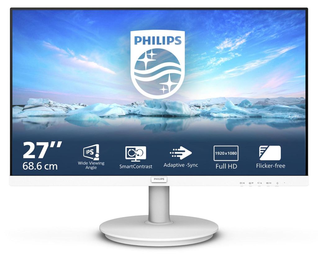 Philips 68,5cm (27,0") 271V8AW 16:09 HDMI VA 100Hz white Image du produit 