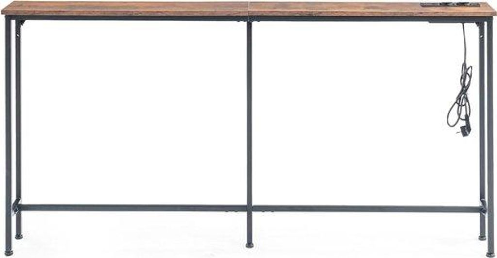 Kleiner Kleidetresor - Raumoptimierendes Sideboard - Braun - 160x20cm