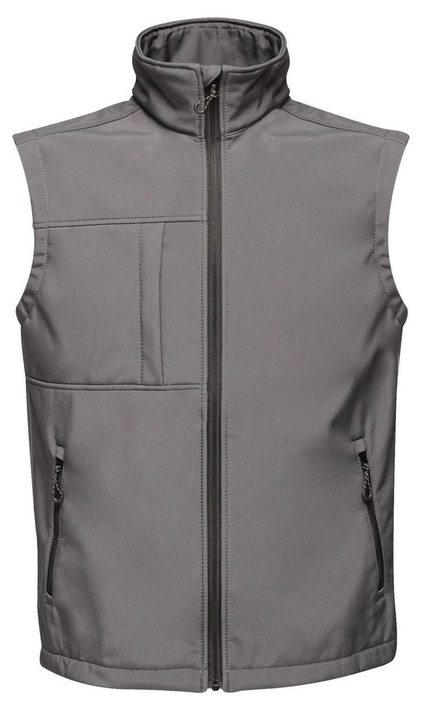 Regatta - "Octagon II" Weste Zum Bedrucken für Herren FK2631 (4XL) (Mittelgrau/Schwarz)