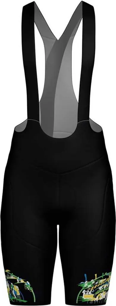 Santini UCI Kigali 2025 Cuissard à Bretelles Homme Noir Taille L Cyclisme